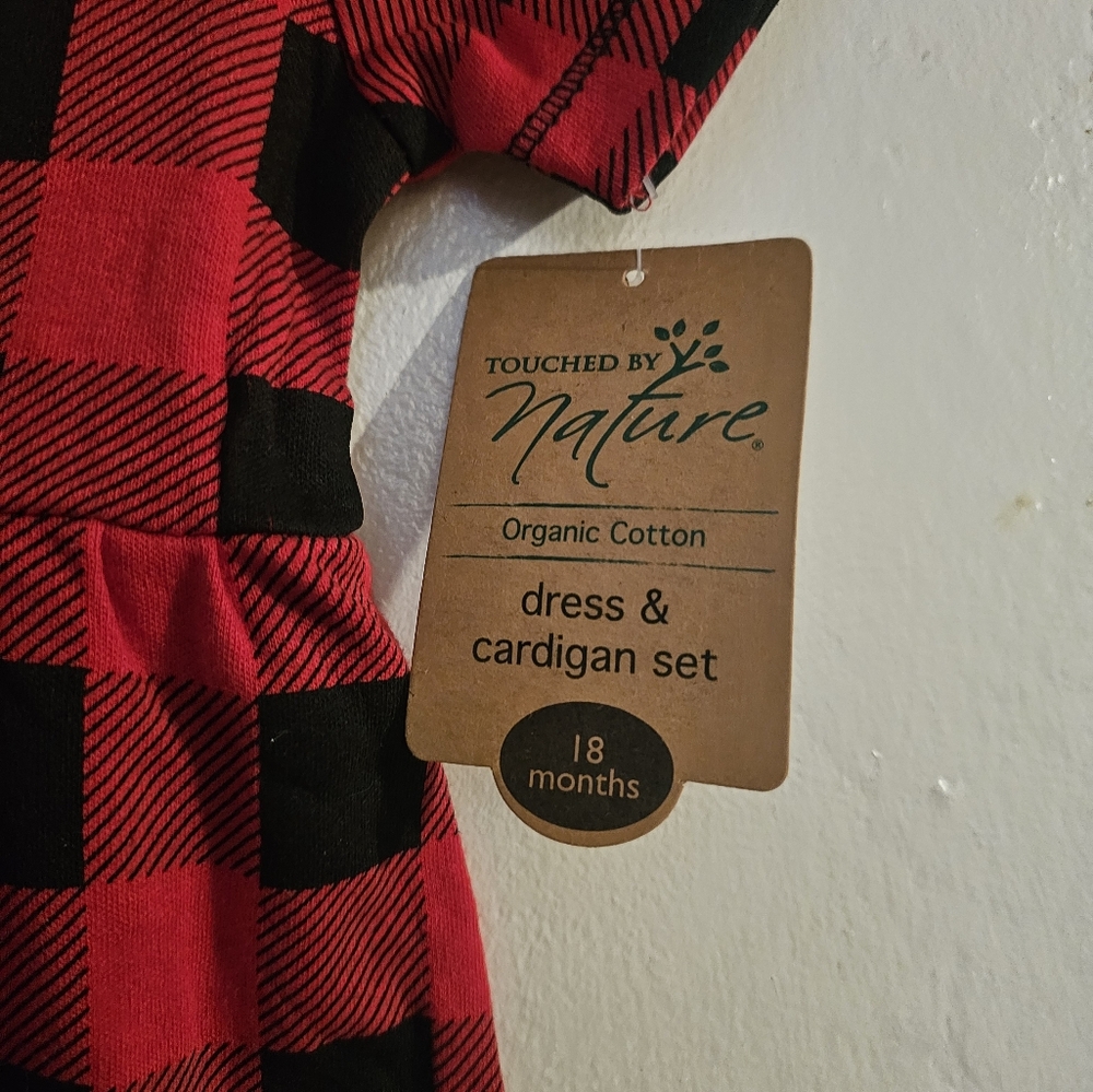 Checkered Dress Size 18M - Picture 3 of 5